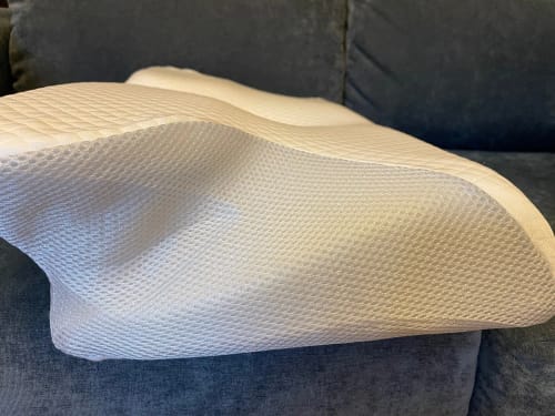 Customer photo of the pillow