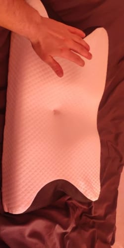 Customer photo of the pillow