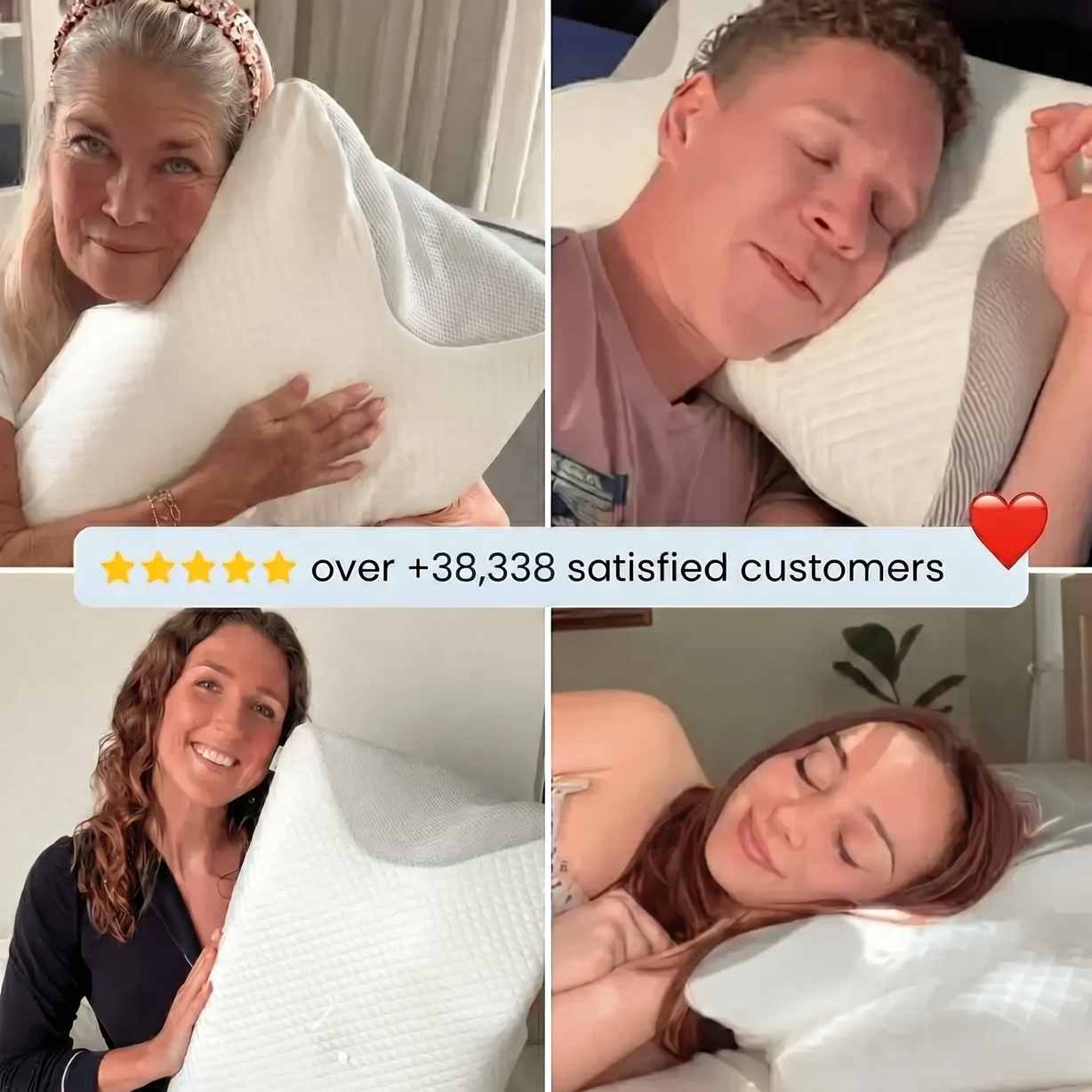 Cloudfaser Pro™ Sleep Apnea Relief x Pillow