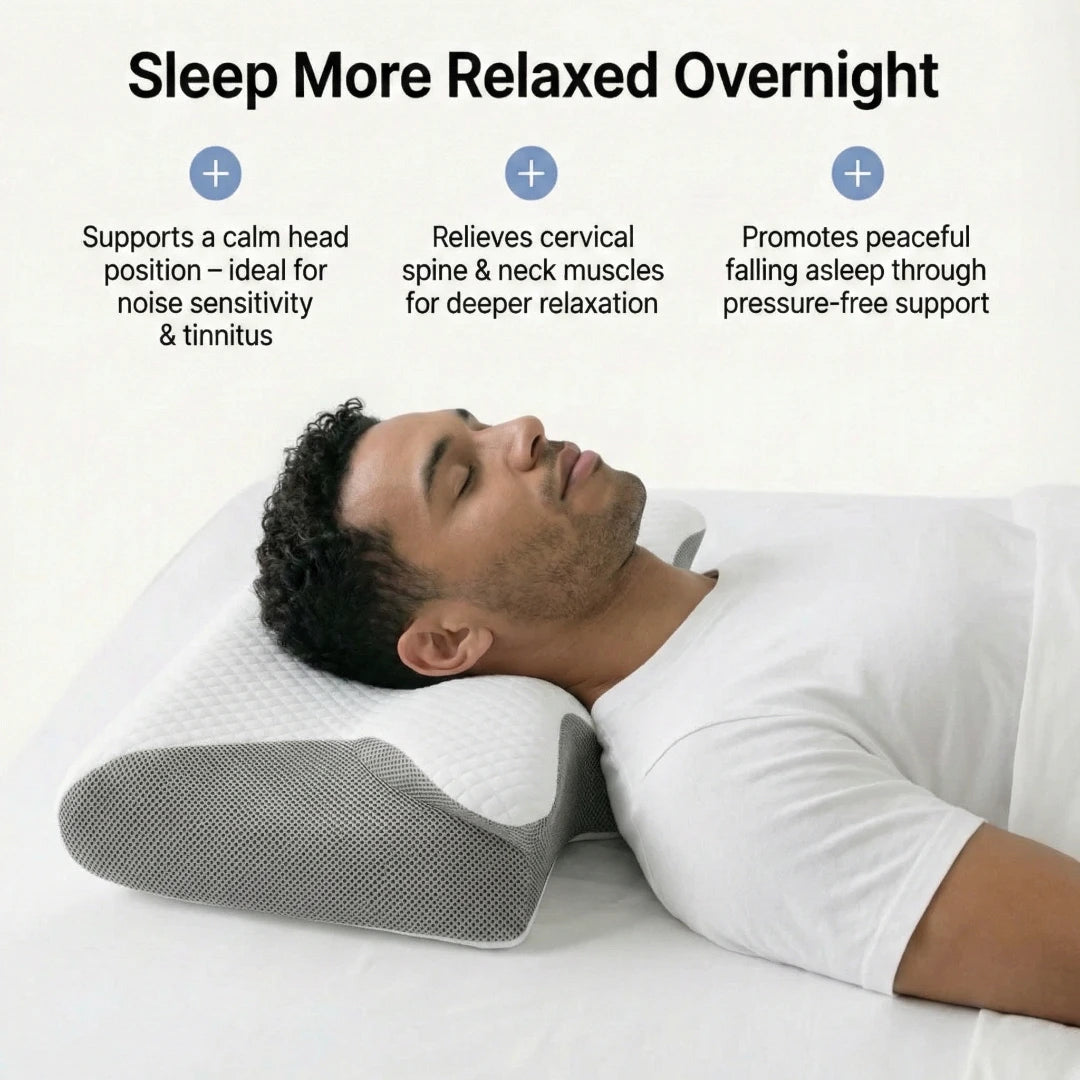 Cloudfaser Pro™ Tinnitus Relief Pillow