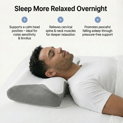 Cloudfaser Pro™ Tinnitus Relief Pillow