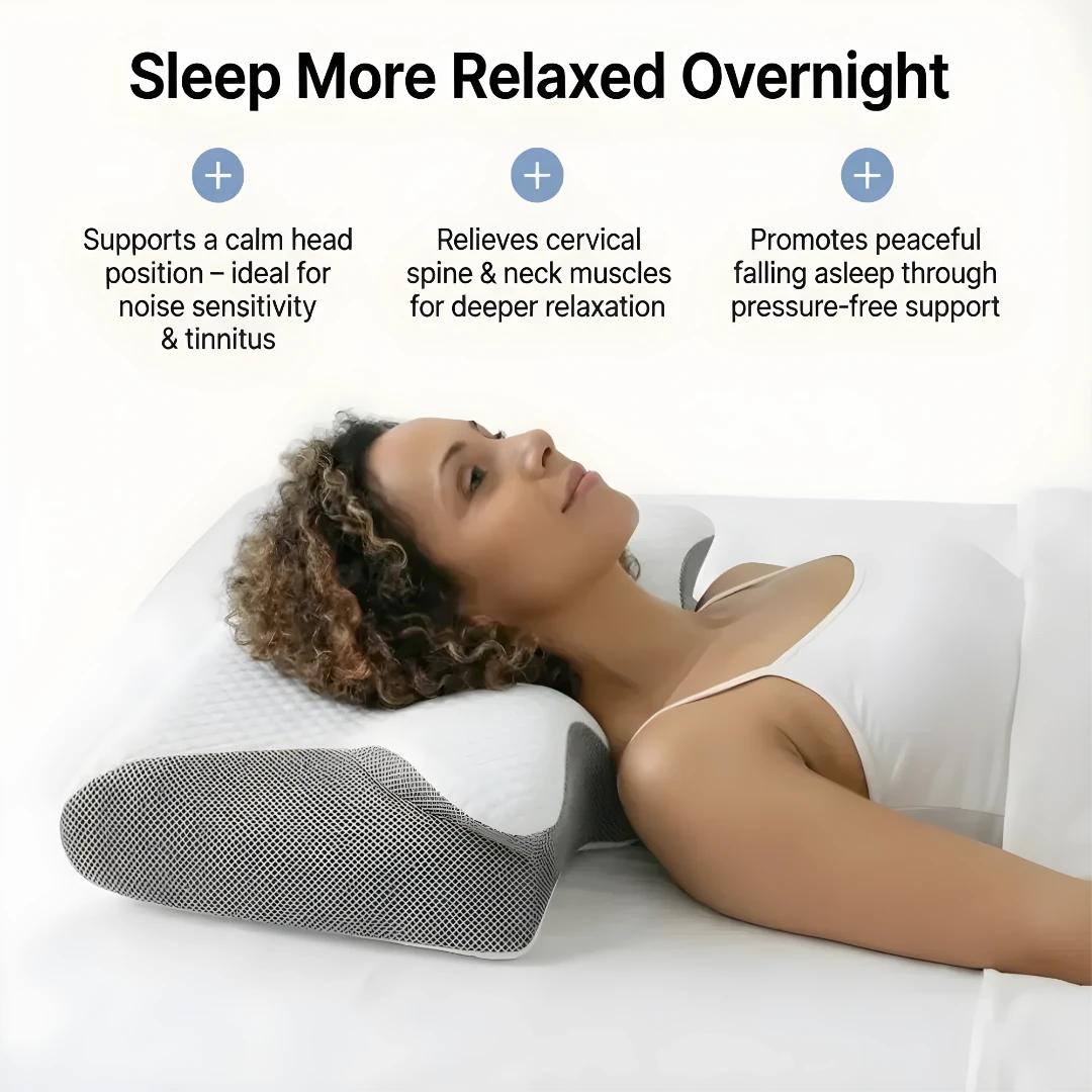 Cloudfaser Pro™ Tinnitus Relief Pillow