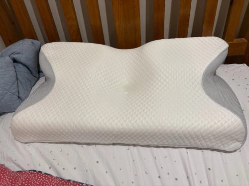 Customer photo of the pillow